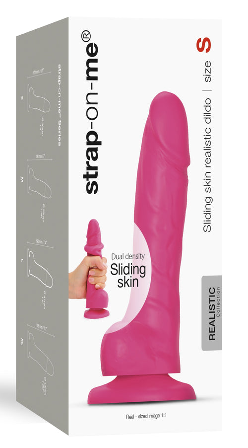 Gode Sliding Skin Strap-On-Me S 13 x 3.7cm Rose