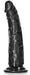 Gode Slim Dildo RealRock 15.5 x 3.8cm Noir