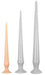 Gode Tail Flex S 30 x 3.5 cm Flesh