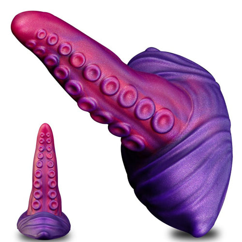 Gode tentacule vibrant Tongtak 15 x 6cm