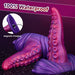 Gode tentacule vibrant Tongtak 15 x 6cm