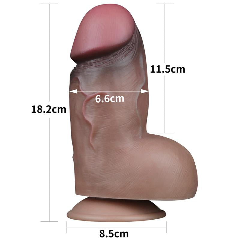 Gode ThickUp Nature Cock 12 x6.5cm Latino