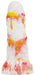 Gode Toadyk 17 x 6cm Blanc-Orange