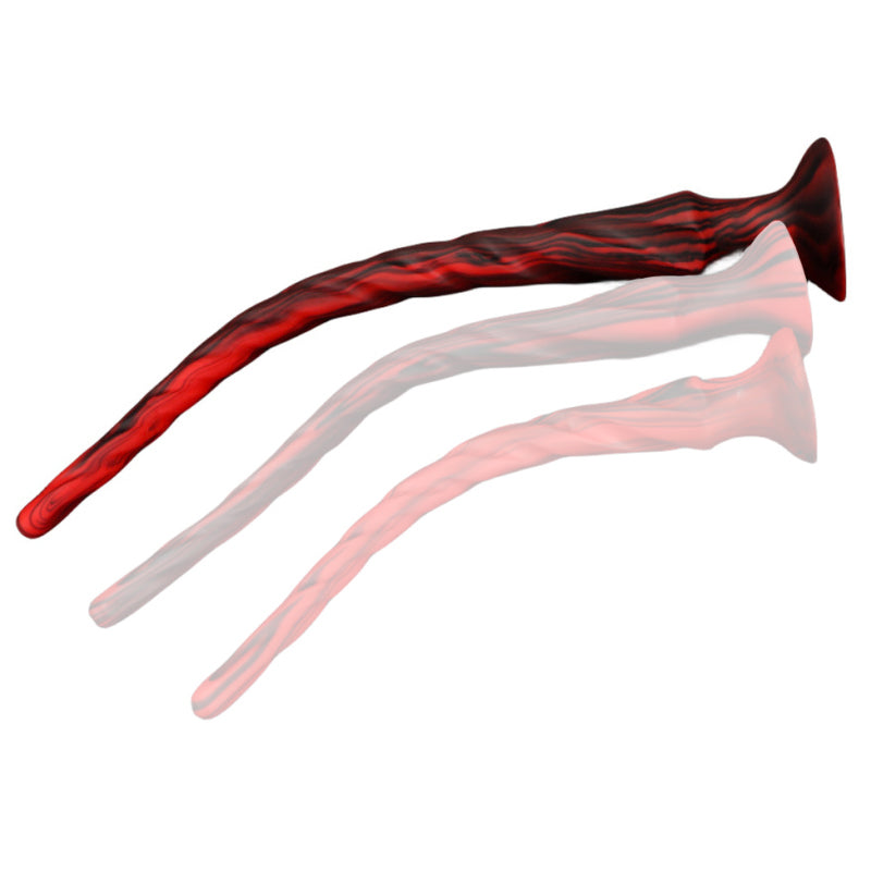 Gode Torthy L 56 x 6.2 cm Noir-Rouge