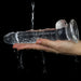 Gode transparent avec Bourses Flawless 16 x 3.5 cm