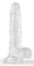 Gode Transparent Clean Dick L 15 x 4.5cm