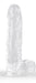 Gode Transparent Clean Dick M 14 x 4cm