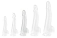 Gode transparent Clear Dong L 14 x 4.5cm