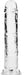 Gode Transparent Crystal None 23 x 4.5cm