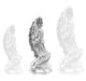 Gode Transparent Curved Horn M 16 x 5.5cm