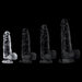Gode Transparent Cute Dick S 12 x 3.5cm