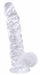 Gode transparent Dildick L 17 x 4.5cm