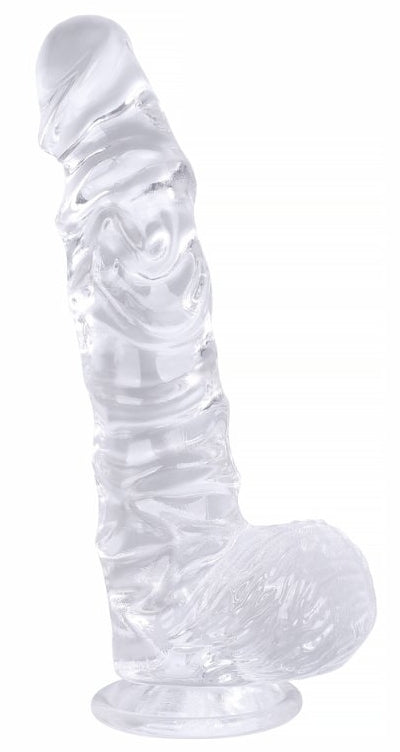 Gode transparent Dildick M 15 x 4cm