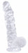 Gode transparent Dildick M 15 x 4cm