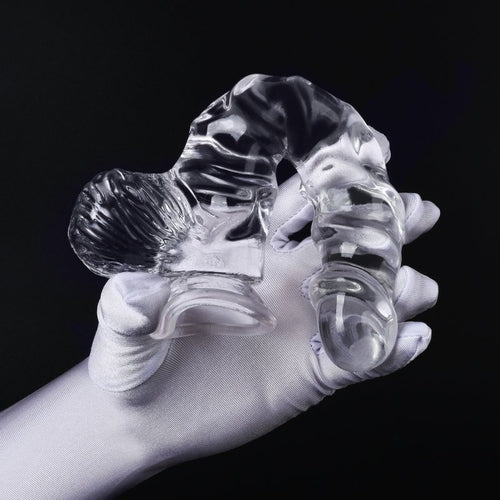 Gode transparent Dildick M 15 x 4cm