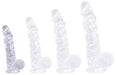 Gode transparent Dildick S 12.5 x 3.5cm