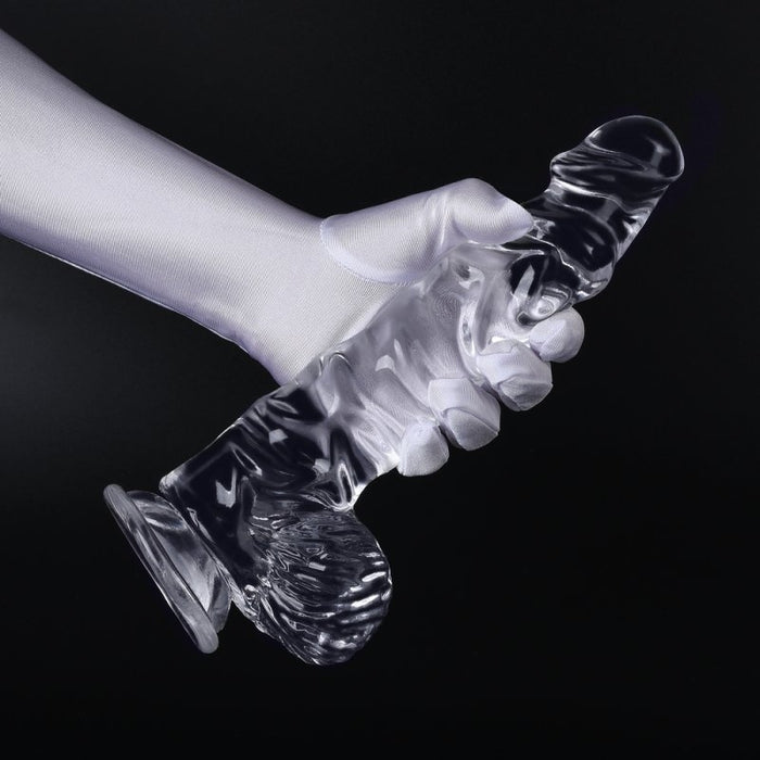 Gode transparent DILDICK XL 19 x 5cm
