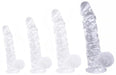 Gode transparent DILDICK XL 19 x 5cm