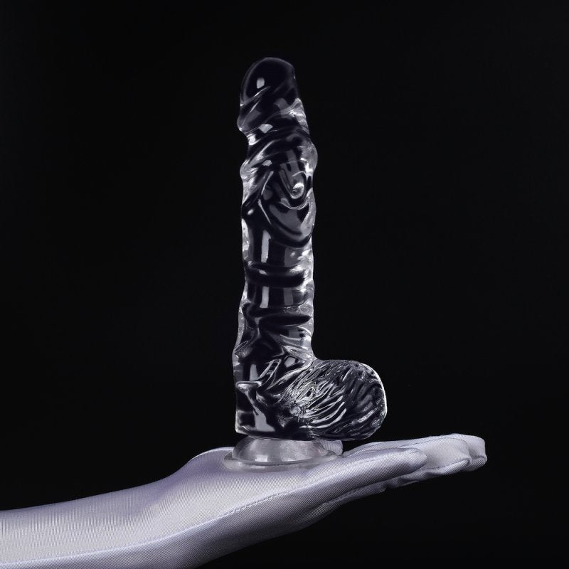 Gode transparent DILDICK XL 19 x 5cm