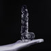 Gode transparent DILDICK XL 19 x 5cm