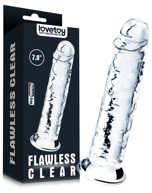 Gode transparent Flawless 16 x 3.5 cm