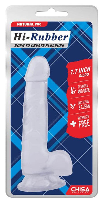 Gode Transparent Hi-Rubber 14 x 3.6 cm
