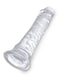 Gode transparent King Cock 20 x 4.5cm