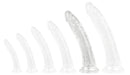 Gode transparent No Ball XXL 26 x 5cm