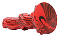 Gode Turtmouth 20 x 5.7cm Rouge