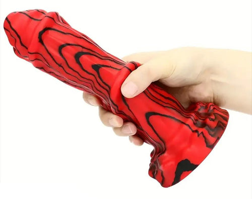 Gode Turtmouth 20 x 5.7cm Rouge