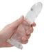 Gode Twist Crystal RealRock 16 x 4cm Transparent