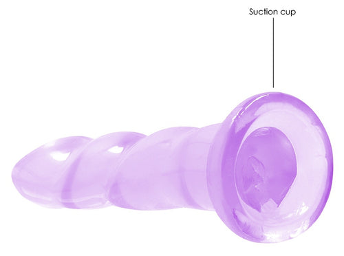 Gode Twist Crystal RealRock 16 x 4cm Violet