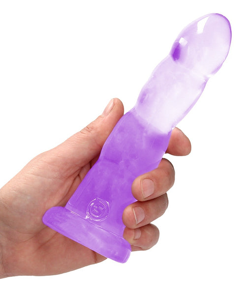 Gode Twist Crystal RealRock 16 x 4cm Violet