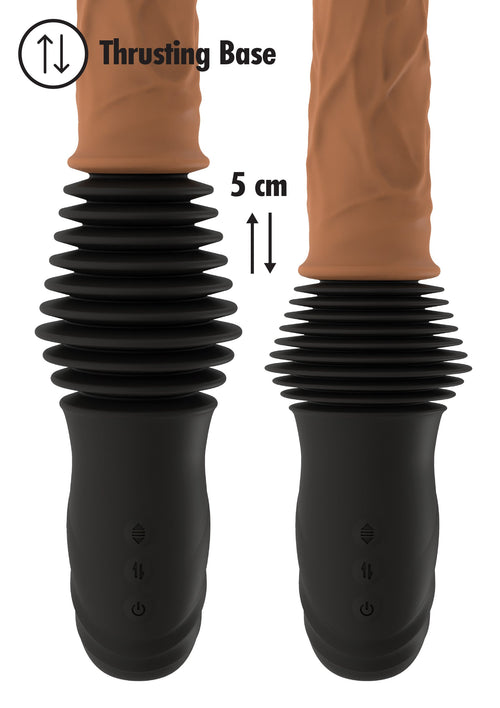 Gode Va-et-Vient Double Thrusting 18 x 4cm