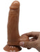 Gode Va-et-Vient Easton 13 x 4cm Marron
