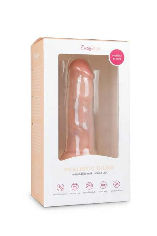 Gode ventouse réaliste 14 x 4 cm