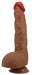 Gode Vibrant à Poussée Wilks 17 x 5cm Marron