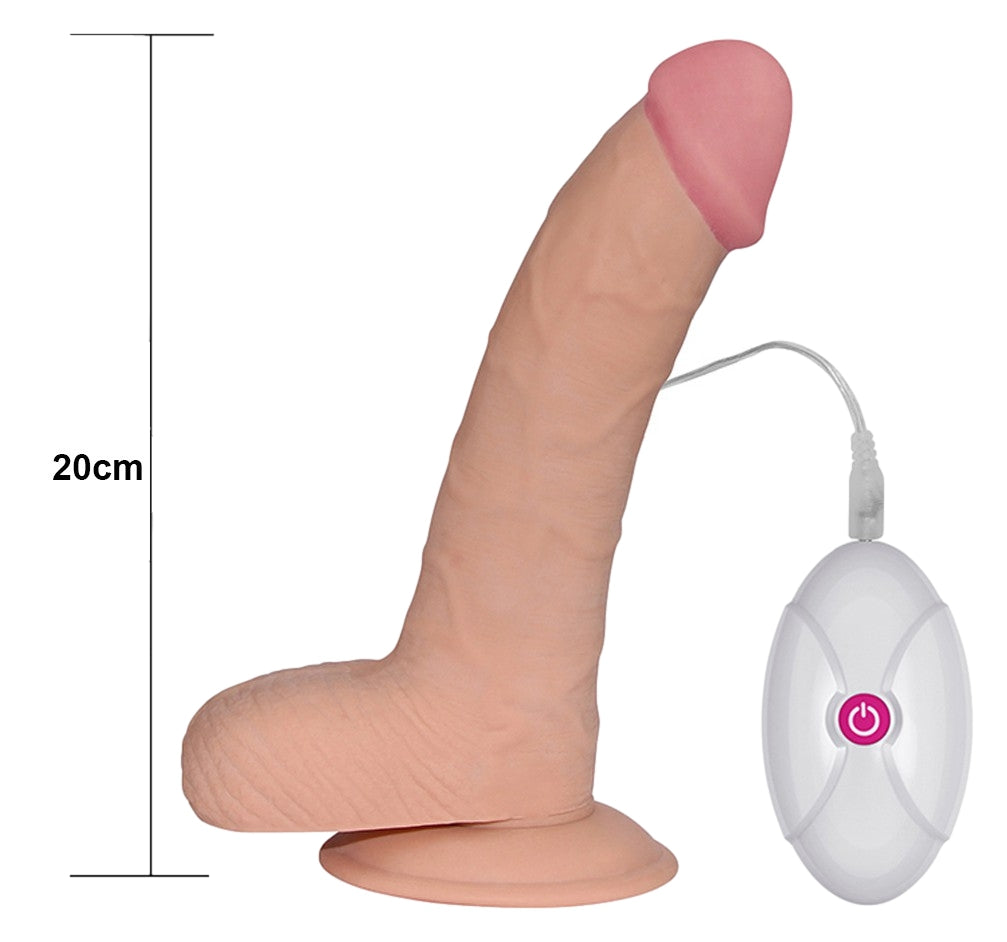 Gode vibrant Alex Vibe Soft Dude 17 x 4,5 cm