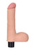 Gode vibrant avec bourses Real Soft 14 x 4cm