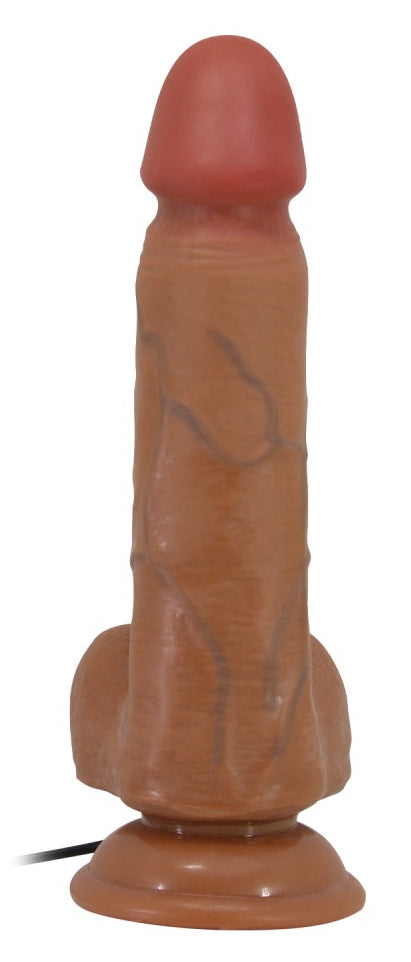 Gode Vibrant Bahamut 16 x 4.2cm Marron