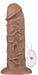 Gode vibrant Chubby Dildo 23 x 6.5 cm Marron