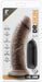 Gode vibrant Dr Joe Dr Skin 19 x 4.7cm Marron