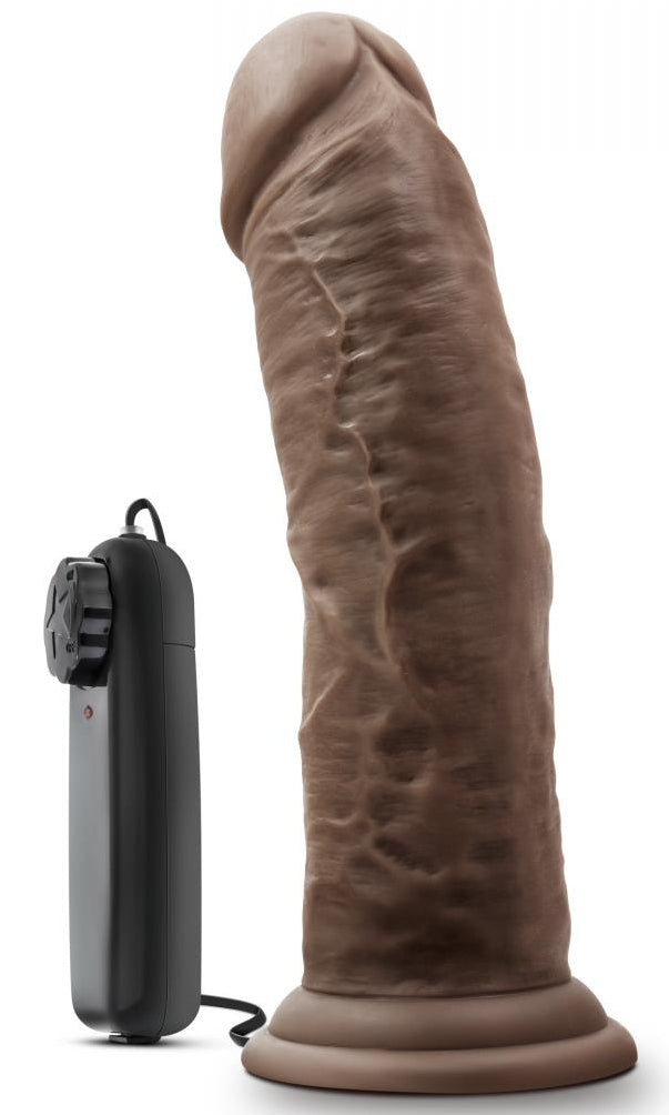Gode vibrant Dr Joe Dr Skin 19 x 4.7cm Marron