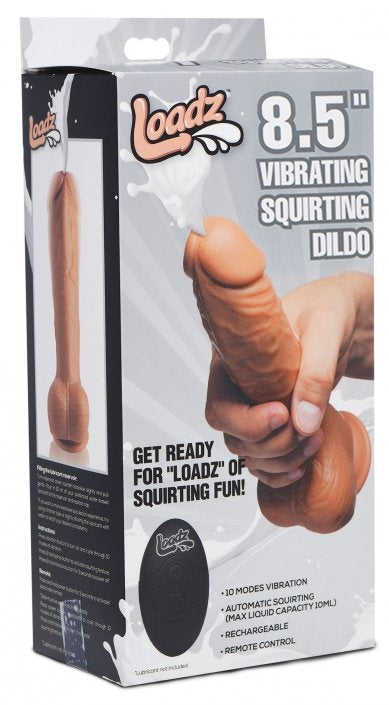 Gode vibrant éjaculateur Loadz 16 x 4.5 cm
