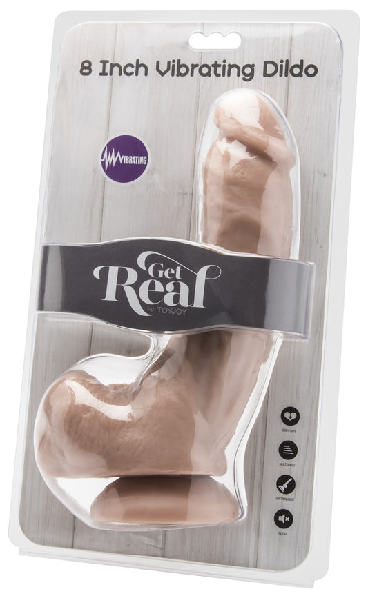 Gode vibrant Get Real 17 x 5 cm