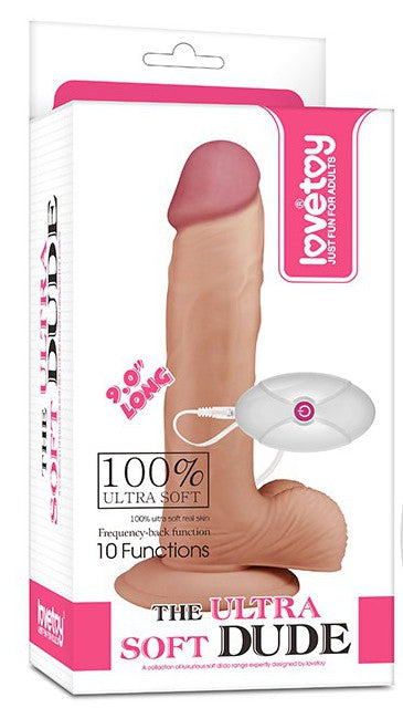 Gode vibrant Leo Vibe Soft Dude 18 x 4.5cm