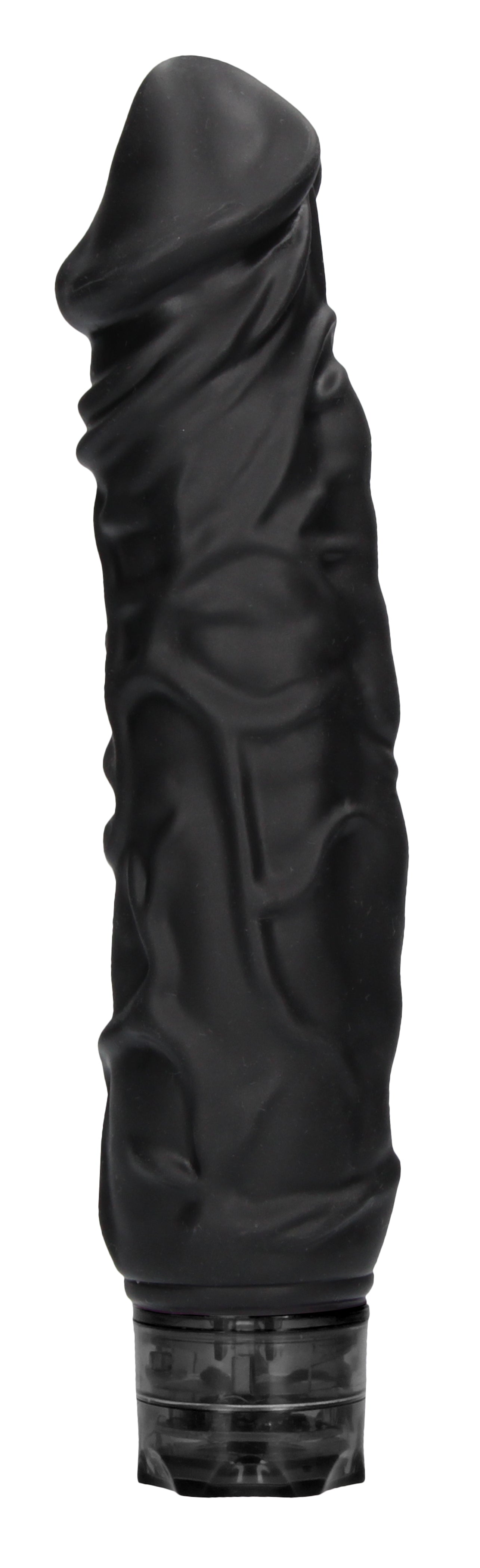 Gode vibrant Realistic 20 x 5cm Noir