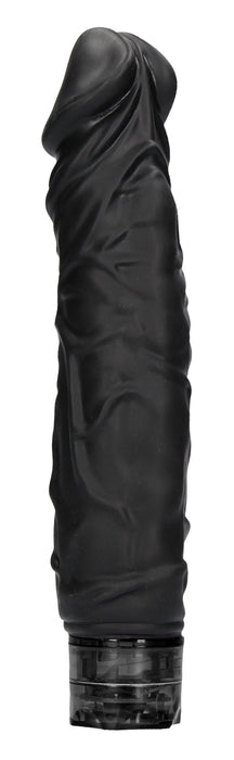 Gode vibrant Realistic 20 x 5cm Noir