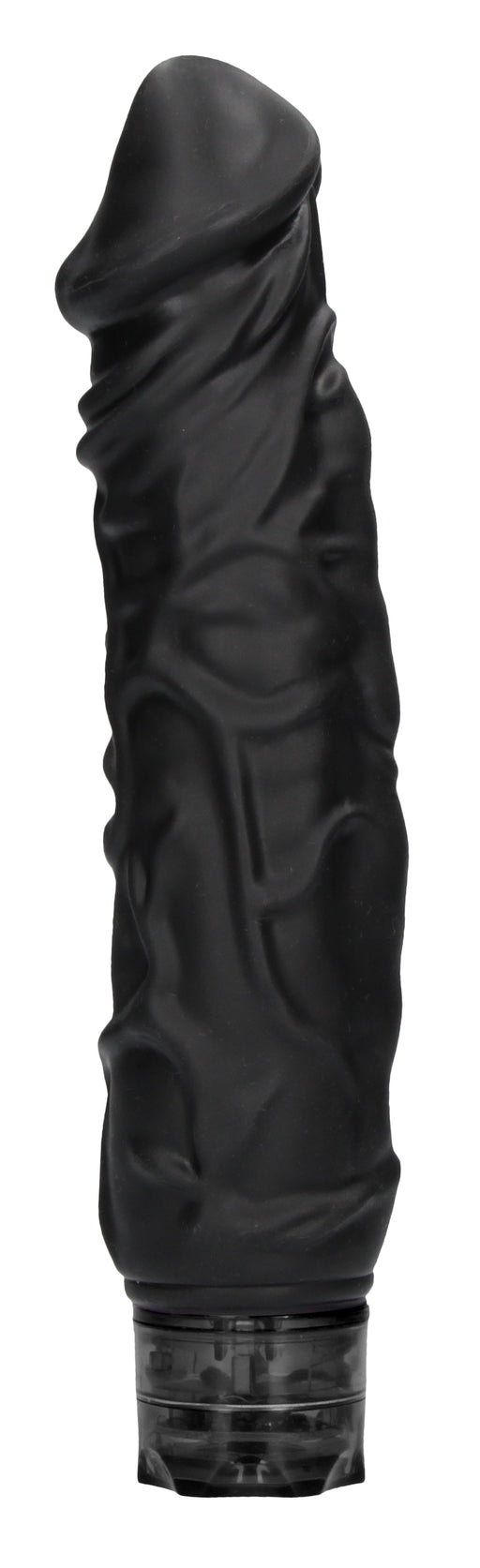 Gode vibrant Realistic 20 x 5cm Noir