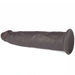 Gode vibrant rotatif Rotacock 22 x 5cm Marron